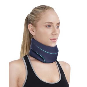 BLABOK Bandage de Cou pour les Douleurs,Collier Semi-Rigide pour Cervicales Douloureuses, Collier Cervical Maintient Soulager la Pression,Minerve Cervicale pour Femme et Homme (M) (TYB.,LTD, neuf)