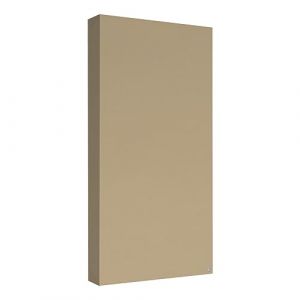 Addictive Sound Panneau Acoustique Mural Premium 100x50x11 cm - Absorbeur Acoustique Avec Tissu Acoustique 275 g/m2 - Panneaux Acoustiques - Plaque Acoustique - Decoration Murale - Camel (Addictive Sound, neuf)