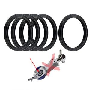 Lot de 5 joints n°00 pour bec verseur de tireuse à bière, Compatible avec PERFECTDRAFT HD3720 HD3620 HD3610 HD3600, Noir (DALARANSTORE, neuf)