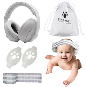 IATAHI Casque Anti Bruit Bebe,Casque Anti bruit Bebe Voyage,Réglable Casque Bébé Anti Bruit,Casque Anti Bruit Bébés et Enfant,Casque Anti Bruit Enfant pour Moins,Protection Auditive pour Bébés (HATASTORE, neuf)