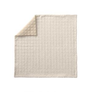 VERTBAUDET Couverture/Fond de Parc bébé en Gaze de Coton Hygge Beige imprimé 100X100 (VERTBAUDET, neuf)