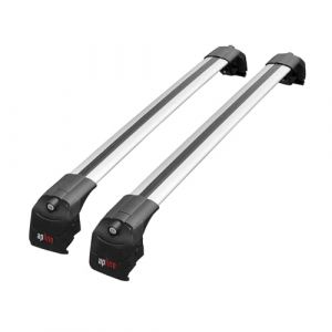Apline Compatible avec Audi Q7 (4L) 2006-2015 Barres de Toit ACE-2 Railing Porte-Bagages de voiture GRIS (apline Europe, neuf)