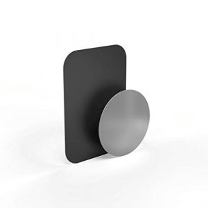 Hama Plaques métalliques de rechange pour support universel voiture "Magnet" (pour tous les smartphones et tablettes, poids de 10 g) Gris (MK TRADE SIA, neuf)