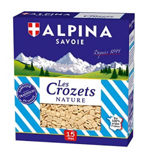 Lot de 3 unit&eacute;s *** ALPINA SAVOIE Crozets nature 400g (FRENCH GROCERY, neuf)