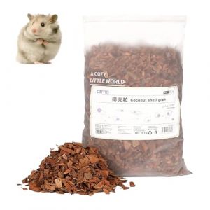 Liti&egrave;re naine de hamster - substrat naturel de coco, petite liti&egrave;re pour animaux de compagnie | Liti&egrave;re de dissipation thermique absorbante, d&eacute;coration habitat de l'enceinte confortable, rev&ecirc;tement po (xuehon, neuf)