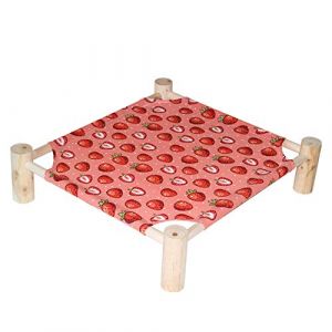 ETOPARS Lit Marche pour Animaux de Compagnie, Chenil D'été Lit pour Chien, Tapis de Chat en Bois Lavable Quatre Saisons Disponibles, Lit de Marche pour Chien Nid de Chat (FUNAT-EU, neuf)