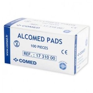 Tampons dâ€™alcool à 70° ALCOMED PADS (BIOSAMPLE, neuf)