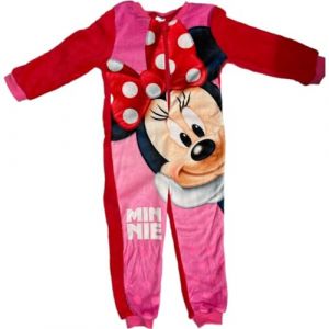 Ensembles de Pyjama Minnie Disney - Pyjama Combinaison Minnie Disney (FR/ES, &Acirc;ge, 4 Ans, Taille Normale, Pyjama Combinaison Minnie Disney en Coral-A) (LICENCE UNVER, neuf)