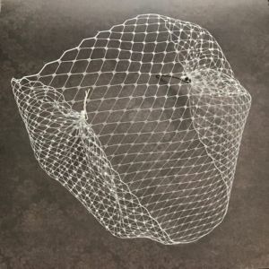 Voile cage &agrave; oiseaux for mariage, accessoires de mari&eacute;e, blanc et ivoire(Ivory) (MAOXINBAIHUO, neuf)