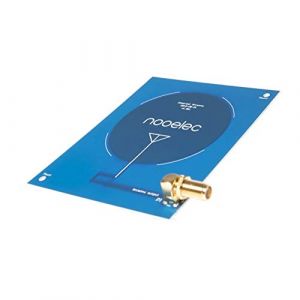 Nooelec Inmarsat Patch Antenna - Antenne de Carte &agrave; Gain &Eacute;lev&eacute; (3,5dBi) 1550MHz avec Connecteur SMA pour Applications de R&eacute;ception Satellite Aero et STD-C. Con&ccedil;u pour Les Signaux RHCP et Lin&eacute;aires (Nooelec Inc, neuf)