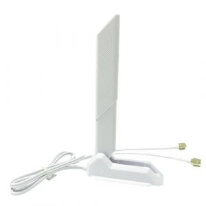 Gintai d'antenne WiFi c&acirc;ble 6E pour Asus 2T2R ROG STRIX X570-E GAMING WIFI II, X670E-E GAMING WIFI, X670E-F GAMING WIFI, X670E-A GAMING WIFI 14008-02650500 14008-02650600 (White) NUC13RNGi9 NUC13SBBi9 (GinTaiCompany, neuf)