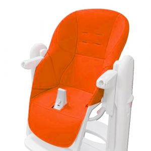 Housse Chaise Haute pour Bébé | Housse de Coussin pour Chaise Haute En Cuir PU | Multifonctionnelle Housse Siège Souple | Confortable Housse De Siège Rembourrée pour Peg Perego Tatamia (salyenrory, neuf)