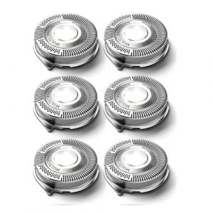 Lames de rechange for rasoir SH50, têtes de rechange compatibles avec les rasoirs électriques Philips, série 5000, AquaTouch, PowerTouch, S5210, S5370, PT730 et AT810.(6 pcs kit) (YYUMING, neuf)
