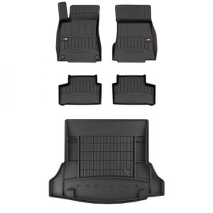 MOTOS Kit de tapis de sol en caoutchouc et tapis de coffre pour Mercedes-Benz CLA C118 depuis 2019 Am&eacute;liorez votre confort de voyage avec tapis antid&eacute;rapant voiture 3D- Tapis de sol voiture tous temps (MOTOS EU, neuf)
