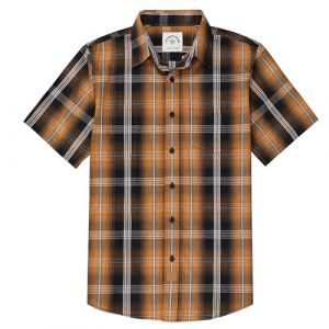 Dubinik® Chemise Homme Manches Courtes Carreaux De Travail Poche Casual Été Chemisette Homme Bouton Chemise Carreaux Homme (Dubinik®EU, neuf)