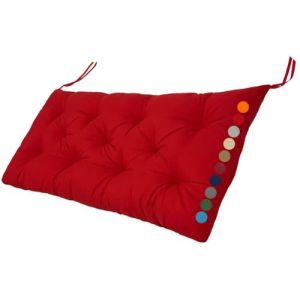 Coussin de Banc Exterieur/Interieur，avec Attaches Antidérapant Coussin de Siège 90x50/100x50/110x50/120x50cm Jardin Coussins Assise pour Baie Vitrée/Terrasse/Balcon/Cuisines(Color 10,100x50x5cm thick) (amzgyc, neuf)