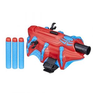 Marvel Nerf Spider-Man Thwip-Tech Blaster, Comprend 3 fl&eacute;chettes, Un tireur Web, Un Jeu de r&ocirc;le pour Enfants de 5 Ans et Plus (MyDealHome, neuf)
