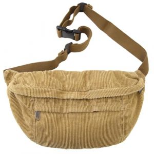 Sac banane en velours c&ocirc;tel&eacute; pour homme et femme - Grand sac de poitrine - Sac banane - Sac &agrave; bandouli&egrave;re pour les voyages, l'&eacute;cole, le travail et l'utilisation quotidienne - Cadeaux, kaki, Mode et (Chunyixs, neuf)