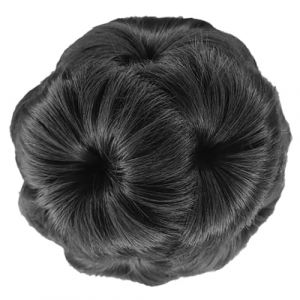 Chignon chignon chignon &agrave; clipser fleur perruque pour femme avec aspect naturel clip solide pour occasion formelle coiffure (youhuadianzi, neuf)