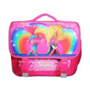 Bagtrotter Cartable 38 cm Les Trolls Rose (-Bagtrotter-, neuf)