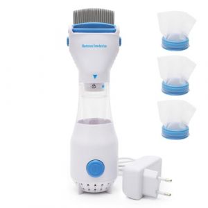 Tutamaz Peigne anti-puces &eacute;lectrique pour chiens et chats - Peigne anti-puces &agrave; dents fines - Peigne professionnel pour enlever les puces, les tiques, les taches de larmes et les pellicules (Tutamaz, neuf)