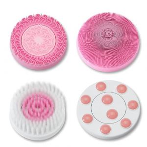 Lumineo pack de 4 embouts (4 t&ecirc;tes de brosse) T&ecirc;te de brosse de rechange, t&ecirc;tes de rechange pour toutes les brosses de nettoyage LUMINEO (Lumineo, neuf)