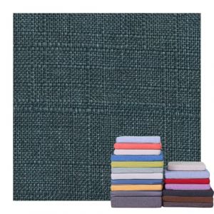 Housses de Coussin de Chaise de Jardin 3/5/8/10/15/20cm Épais Tissu Lin Housse de Remplacement avec Fermeture Éclair Antidérapante pour Coussin Carré de Cuisine Salle à Manger Canapé(Dark blue,40x40x5 (AMZGRZ, neuf)