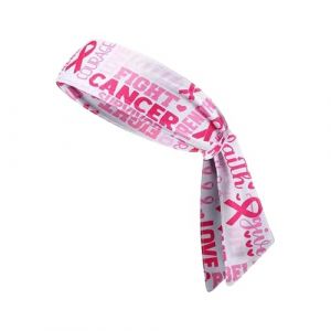 Bandeau De Sensibilisation Au Cancer Du Sein | Bandeaux Contre Le Cancer Du Sein | Ruban De Cheveux Rose | 2025 Octobre Roses Accessoires Pour Le Mois Du Cancer Du Sein (DaPongZhi, neuf)