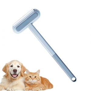 Zetqhuu Enleve-Poils de Chien | Enleveur de Poils d'Animaux pour Meubles | Brosse à Peluches Lavable Rasoir à Peluches Grattoir, Outils de Nettoyage Réutilisables pour Vêtements Literie Linge Sol (hazeng, neuf)