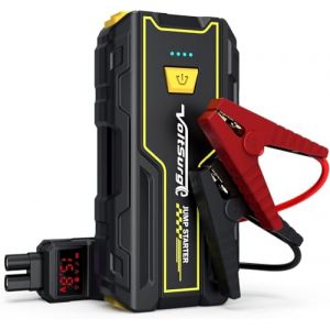 VoltSugre Booster Batterie Voiture 4000 Amp (7.0L+ Essence / 5.5L+ Diesel) D&eacute;marreur Portable Jump Starter Puissant pour Batterie au Lithium 12V (D01) (Guo WenJunDeshop, neuf)
