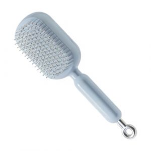 Krujecnt Peigne Massant Pour Cuir Chevelu,Coussin d'Air R&eacute;tractable Pour Lissage Soigneux - Brosse D&eacute;m&ecirc;lage Soin Massant Cuir Chevelu,Pour Filles Gar&ccedil;ons Adultes Boucl&eacute;s Raides Mouill&eacute;s Secs Ab&icirc;m&eacute;s (kosend, neuf)