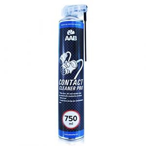 AABCOOLING Contact Cleaner Pro 750ml - Agent Puissant De Nettoyage des Contacts &ndash; Nettoyant Contact, Aerosol Contact Electrique, Bombe Contact, Nettoyant pour Voiture, Nettoyant Moteur (AAB Seller FR, neuf)