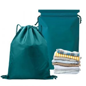 Générique Sac Imperméable - Réutilisable 2 Pièces Sac Imperméable pour Vêtements Mouillés | Trousse Polyvalente Pour Course Pêche Camping Shopping Piscine Linge Plage Randonnée Yoga Sport École (Mineatig, neuf)