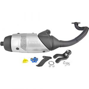 POT SCOOT LEOVINCE TOURING POUR MBK 50 OVETTO 2T, FLIPPER-YAMAHA 50 NEOS 2T (REF 5515) (Magic Motor, neuf)