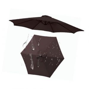 Auvent de Rechange for Parasol Hexagonal Octogonal 6 Bras 8 Bras Housse de Remplacement for Parasol 2.0 M 2,7 M 3,0 M Remplacez L'ancien Auvent Toile de Rechange Housse de Parapluie(G74,3.0M 9.8Ft/6 r (MOSIED, neuf)