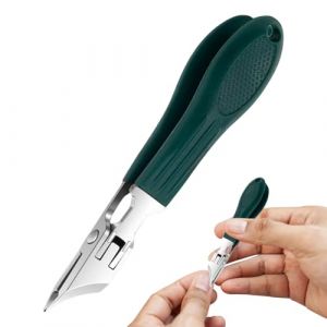 Coupe-Ongles Compact - Embout Large Pour Ongles De Pieds | Coupe-Ongles Ergonomique Anti-Éclaboussures Pour Hommes Séniors Maison Salon Et Voyage (liuhuidianzi, neuf)