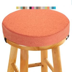Coussin de Tabouret Ronde - Galette de Chaise Ronde Confortable - 30/35/40/45/50cm - Coussin de Chaise pour Salle à Manger, Cuisine, Bureau, Bar, Jardin, Intérieur/Extérieur(A12,35x8CM/13.8x3inch) (Fengzi Comprehensive, neuf)