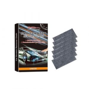 Nano Sparkle Cloth pour les éGratignures de Voiture, 6 PièCes Nano Magic Cloth Scratch Remover, RéParer les Rayures, les RéSidus de Peinture, les Tourbillons, les Taches D'Eau, le Polissage de Surface (HRUIKI EU, neuf)