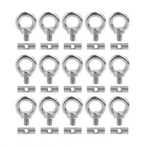 AstarFavor 15 pièces Butée pour Rail Passepoil INOX, Butée Auvent Crochet Auvent kit de Blocage Accessoires Rail Passepoil pour Camping Caravane Camping-Car (AstarFavor, neuf)