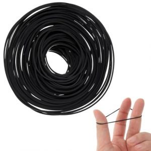AIYVELU 100 pcs 3mm wide tape recorder rubber belt, 40-135mm, universal square belt, hybrid flat cassette tape deck belt for repairing tape recorders, walkman, dvd, etc. (LJt3379, neuf)
