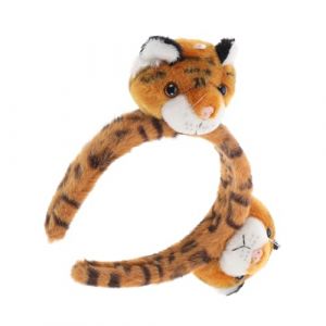 Beaupretty Bandeau Mignon Pour Enfants Visage D'Animal Pour Fête Mascotte Tigre Peluche Amusante Lavage En Plastique Café (KenuoL, neuf)