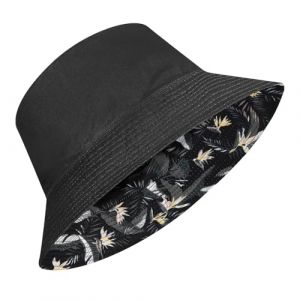 AYPOW XL/XXL Bob Seau Chapeau Réversible Coton Unisexe, Mode Grosses Têtes Large Bord Imprimé Chapeau de Pêcheur Chapeau de Soleil d'été，Léger Pliable Bucket Hat Outdoor Casquettes Voyage Homme Femme (lipsd eu, neuf)
