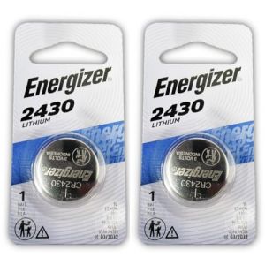 Energizer CR2430 Lot de 2 Piles au Lithium avec Bouton Poussoir (BINIMEKS, neuf)