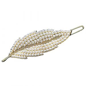 VALICLUD Barrette à Perles Accessoire de Élégant et Moderne pour Filles Pince à Durable pour Toutes et Occasions (Sudersana, neuf)