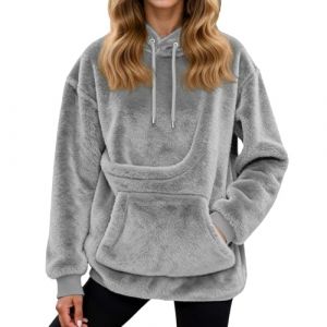 Bastwahl Sweat Kangourou Chien - Sweat &Agrave; Capuche Femme Hiver avec Poche Kangourou Et Poche De Transport pour Animal - Pull pour Chat - Oversize Confortable pour Ma&icirc;tresse d'animal De Compagnie (VAN MIA, neuf)
