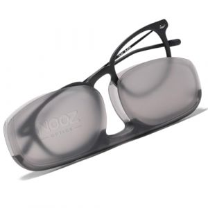 NOOZ Lunettes Loupe de Lecture - Design Ultra-L&eacute;ger & Moderne &ndash; Presbytie - Unisexe &ndash; &Eacute;tui Inclus - Alma - Ovale - Noir - 2 (NOOZ, neuf)