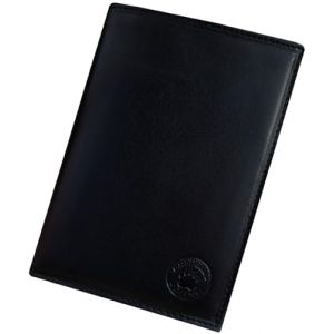 Portefeuille Cuir - Portefeuille Carte Grise - Portefeuille permis de Conduire - Portefeuille RFID - Format 3 Volets - Design français - modèle Tower (Noir) (LILOSAC, neuf)
