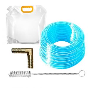 Robinet D'&Eacute;rable pour S&egrave;ve, Kit pour Sirop d'&Eacute;rable, Sacs R&eacute;utilisables Embout en L Tubes Antigel pour Ferme Bio Autosuffisance Fabrication Sucre Eau de Bouleau P&eacute;dagogique (keqinglin, neuf)