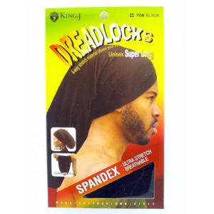 King J Spandex Cap for Dreadlocks Unisex Super Long by King J (Fast Media Ships From USA, neuf)