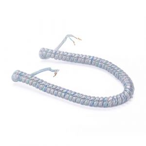 ORION LIGHTSTYLE C&acirc;ble spiral&eacute; &agrave; 3 fils - Rallonge &eacute;lectrique - C&acirc;ble de lampe - Transparent (leuchtenoutlet, neuf)